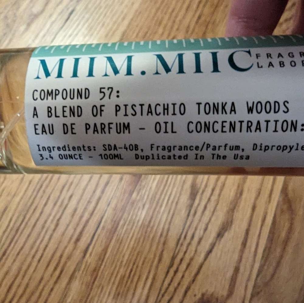 MIIM. MIIC compound 57 pistachio